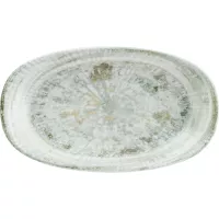 Farfurie ovală Bonna Odette Olive 34 cm
