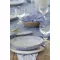 Farfurie pentru desert Costa Nova Brisa 22 cm, salt albă