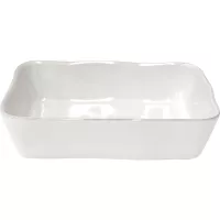 Tavă de copt Costa Nova Lisa 30x22,3 cm, albă