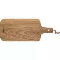 Placă de servire Costa Nova cu mâner 42x18 cm, lemn de stejar