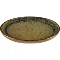 Farfurie SERAX Surface 16 cm, gri indi