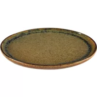 Farfurie SERAX Surface 21 cm, gri indi