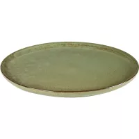 Farfurie SERAX Surface L 27 cm, verde camo
