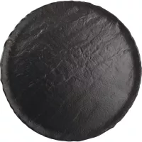 Farfurie de servire Chic Livelli 40 cm, neagră