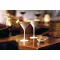 Pahar de cocktail Stölzle Elements 240 ml, alb/bronz