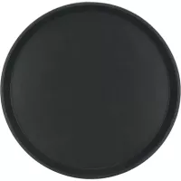 Tavă de servire antiderapantă Pintinox 35,5 cm, neagră