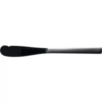 Cuțit pentru unt fără lamă zimțată Hepp Lento 17 cm, oțel satinat