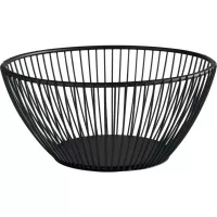 Coș metalic APS Svart 17,5 cm, negru