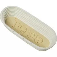 Covată pentru dospirea aluatului 37x16,5 cm, decor Brot