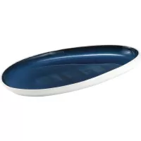Farfurie întinsă în formă de picătură Le COQ Abyssos 29x16,5 cm