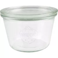 Borcan pentru conservare Weck 370 ml, cu capac