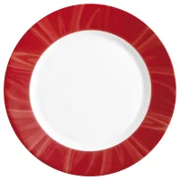 Farfurie întinsă Bormioli Rocco Careware 23,5 cm, roșie