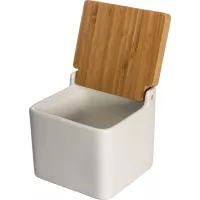Solniță cu capac din lemn Gastro 12 cm