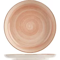 Farfurie întinsă Gastro Baltic 27 cm, culoarea piersici