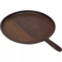 Tavă cu mâner SERAX Pure Brown Dark/Lemn 48,6x35 cm