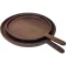 Tavă cu mâner SERAX Pure Brown Dark/Lemn 48,6x35 cm
