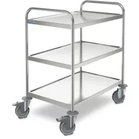 Cărucior de servire Hupfer SW 10x6-3, cu roți din plastic