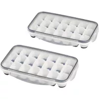 Formă pentru cuburi de gheață cu capac APS, set 2 buc