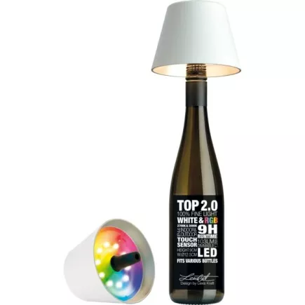 Lampă cu LED-uri pentru sticlă Sompex Top 2.0 14 cm, albă