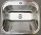 Chiuvetă de bucătărie Deante inox 550 Oțel inoxidabil