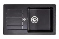 Chiuvetă de bucătărie Granisil Arcos 770.0 Black metallic