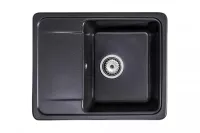 Chiuvetă de bucătărie Granisil Cortes 570.5 Black metallic