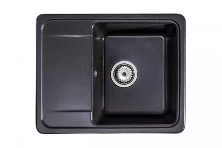 Chiuvetă de bucătărie Granisil Cortes 570.5 Black metallic