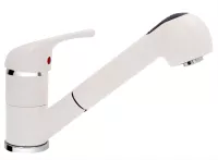 Baterie pentru chiuvetă Aquasanita Helika Rondo 2581 Alba