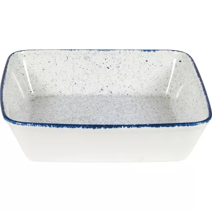 CHURCHILL Stonecast Hints Buffet Indigo Blue bol dinning, lungime: 250 mm