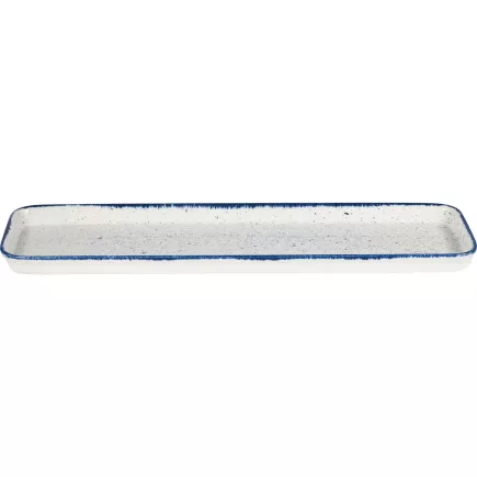 CHURCHILL Stonecast Hints Buffet Indigo Blue castron pentru bufet, lungime: 530 mm