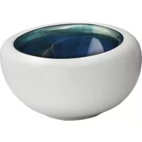 LE COQ Abyssos Bol, lungime: 170 mm, lățime: 155 mm, alb, albastru, mat