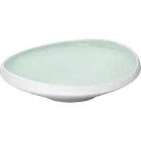 LE COQ Ninfa Farfurie adâncă, înălțime: 70 mm, ø: 260 mm, aquamarin, mat/alb