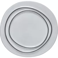 COSTA NOVA Ambar farfurie plată, rotundă, albă, ø: 281 mm