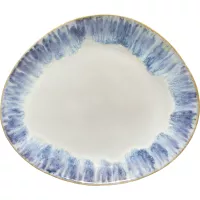 COSTA NOVA »Brisa« farfurie ovală, albastru ria, lungime: 266 mm