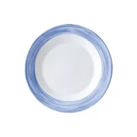 ARCOROC Brush farfurie plată, ø: 252 mm, albastru