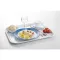 ARCOROC Brush farfurie plată, ø: 252 mm, verde