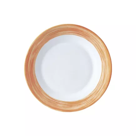 Farfurie întinsă Arcoroc Brush diametru 19,5 cm, portocaliu