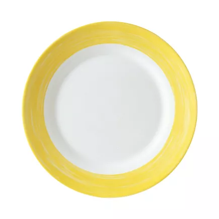 ARCOROC Brush farfurie plată, ø: 252 mm, galben
