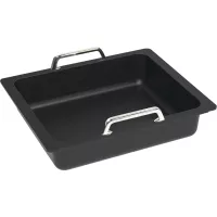 AMT GASTROGUSS Recipient GN 1/2, cu mânere, potrivit pentru inducție, adâncime: 55 mm