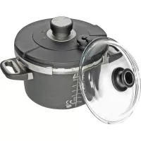 Set de oale AMT GASTROGUSS pentru gătit rapid, potrivit pentru inducție, capacitate: 3,50 litri