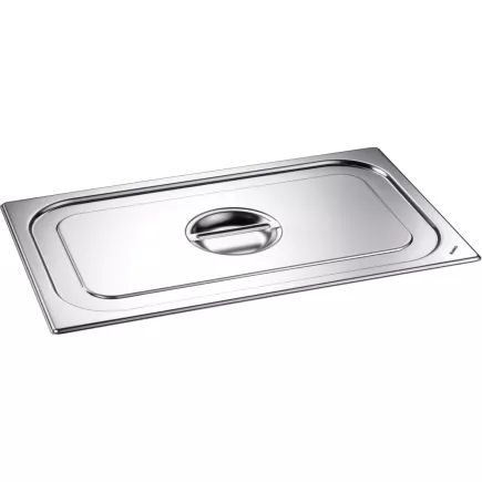 B.PRO GN-Cap 18/10 Oțel inoxidabil, cu mânere, GN: 2/4