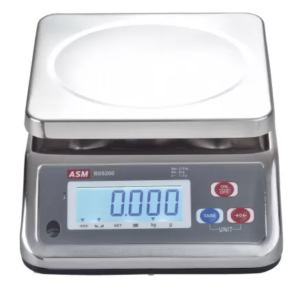 ASM Cântar compact BSS 200, domeniul de măsurare 15/25