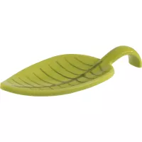 APS Leaf Linguriță pentru fingerfood, verde, înălțime: 10 mm, lungime: 100 mm, lățime: 45 mm