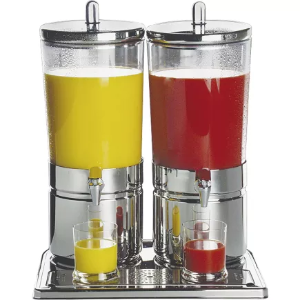 APS Top Fresh Dispenser de suc Duo 2 x 6, înălțime: 470 mm, lungime: 350 mm
