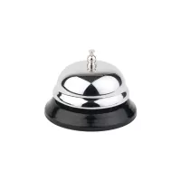 APS Clopot de recepție, negru, înălțime: 60 mm, ø: 100 mm