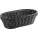 APS Profi Line Coș pentru baghete oval, negru, înălțime: 80 mm, lungime: 280 mm