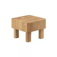 FRILICH PURE NATURE Blat de măcelar S-Cube Fag, masiv (Natural), H: 210 mm