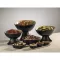 APS Frida bol din lemn/negru, capacitate: 0,37 litri, lungime: 125 mm