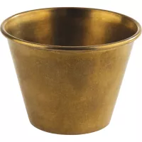 Set de 6 boluri pentru dips APS, Înălțime: 45 mm, Ø: 60 mm, Aspect aur antic NC