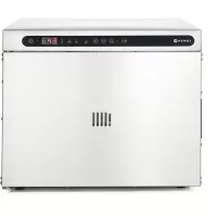 Cuptor cu temperatură scăzută, înălțime: 415 mm, lungime: 495 mm, lățime: 680 mm.